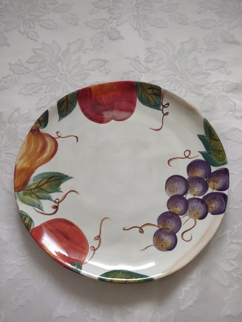 Venetian Hand Painted Fruits Mediteranean Ceramica Classica